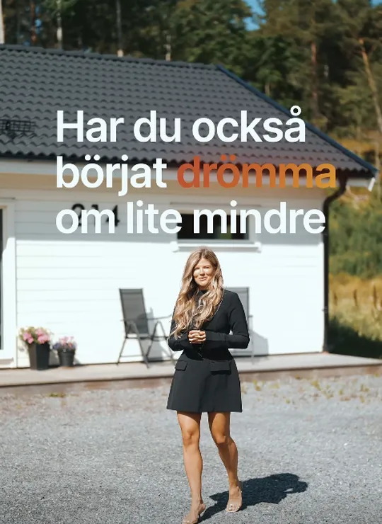 Drömmen om lite mindre – mäklarfilm av CB Media med 250 000 visningar på Instagram