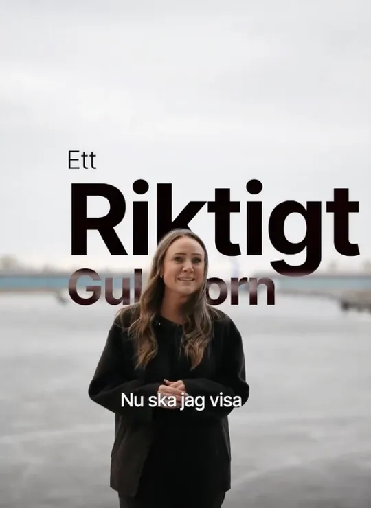 Ett riktigt hem – mäklarfilm av CB Media med 98 400 visningar på Instagram